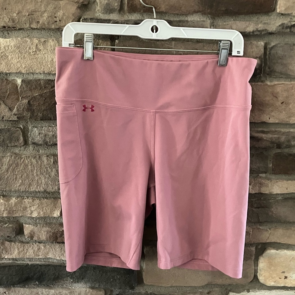 Under Armour Pink Fitted Shorts